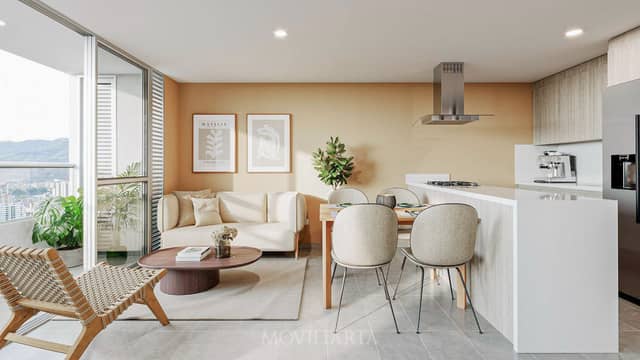 Apartamento en Venta en San Jose, Sabaneta con garaje con REF 1517