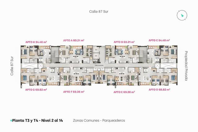 Apartamento en Venta en La Aldea, La Estrella con garaje con REF 1518