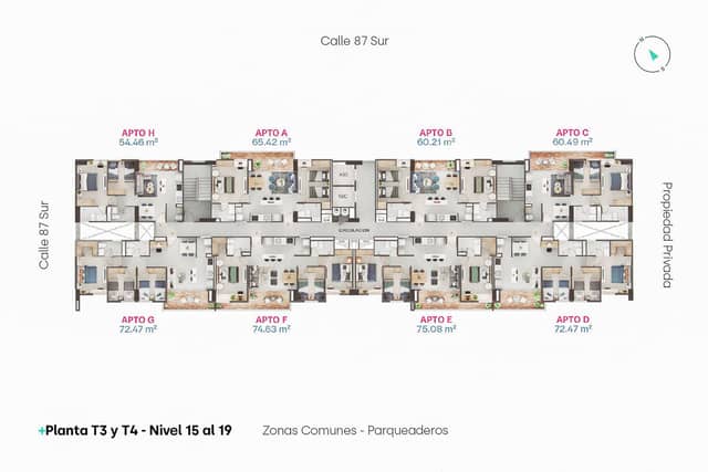 Apartamento en Venta en La Aldea, La Estrella con garaje con REF 1518