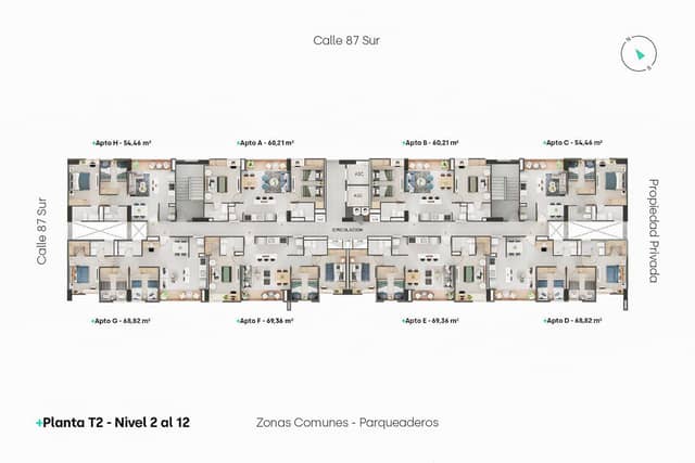 Apartamento en Venta en La Aldea, La Estrella con garaje con REF 1518