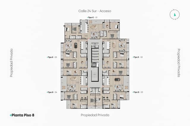 Apartamento en Venta en Loma de Benedictinos, Envigado con REF 1521