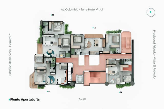 Apartamento en Venta en Estadio, Medellín con REF 1523