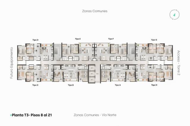 Apartamento en Venta en El Rosario, Itagüí con garaje con REF 1530