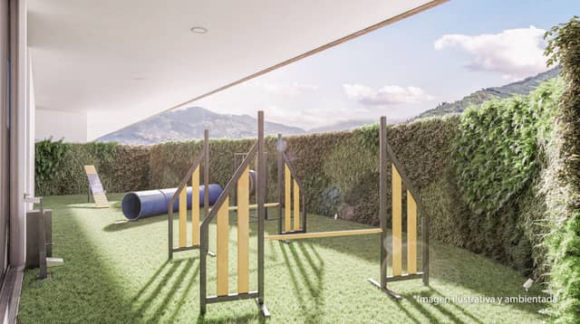 Apartamento en Venta en Las Vegas, Envigado con garaje con REF 1533