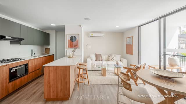 Apartamento en Venta en Las Vegas, Envigado con garaje con REF 1533