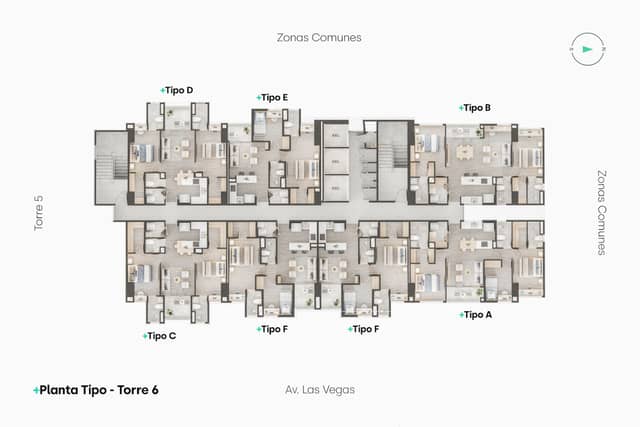 Apartamento en Venta en Las Vegas, Envigado con garaje con REF 1533