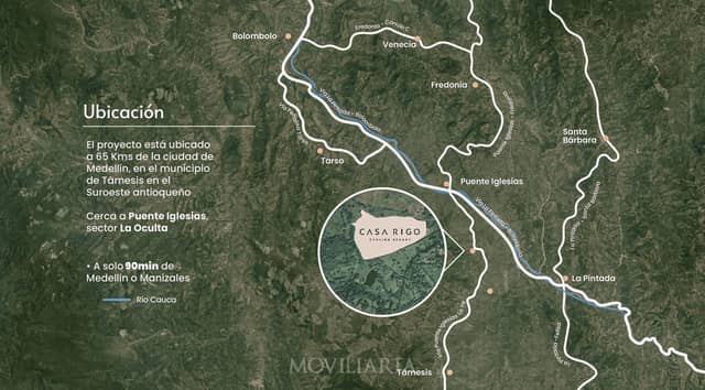 Apartamento en Venta en La Oculta, Támesis con REF 1534