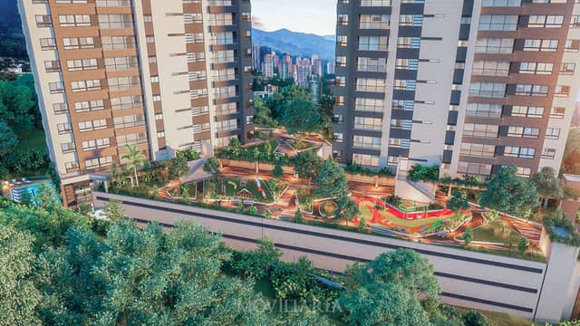 Apartamento en Venta en El Tesoro, Medellín con garaje con REF 1539