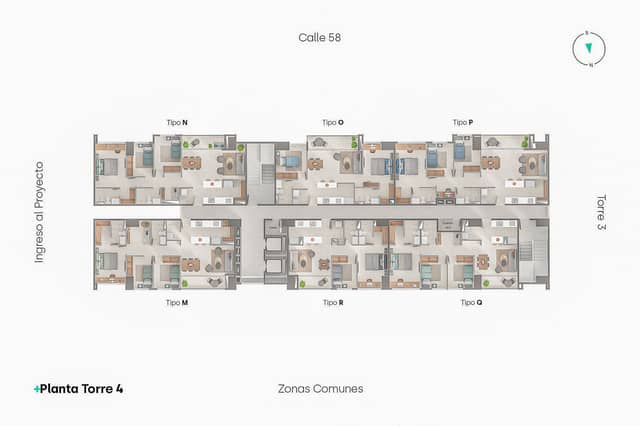 Apartamento en Venta en Los Naranjos, Itagüí con garaje con REF 1541