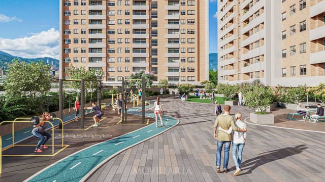 Apartamento en Venta en Los Naranjos, Itagüí con garaje con REF 1541