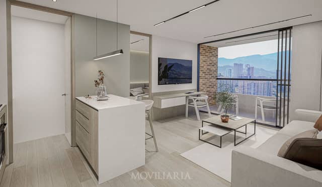 Apartamento en Venta en María Auxiliadora, Sabaneta con garaje con REF 1544