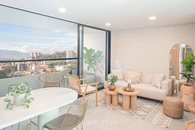 Apartamento en Venta en El Chinguí, Envigado con garaje con REF 1545