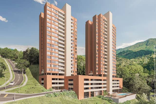 Apartamento en Venta en Camino Verde, Envigado con garaje con REF 1546