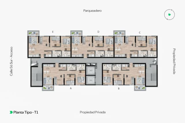 Apartamento en Venta en María Auxiliadora, Sabaneta con REF 1548
