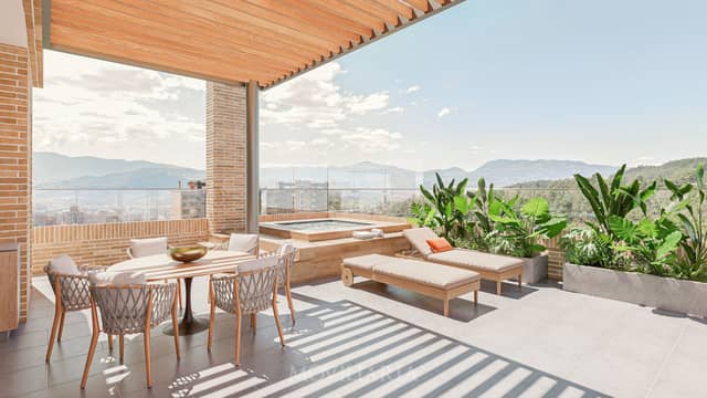 Apartamento en Venta en El Tesoro, Medellín con garaje con REF 1549