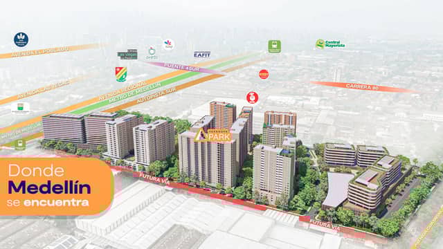 Apartamento en Venta en Campo Amor, Medellín con garaje con REF 1550