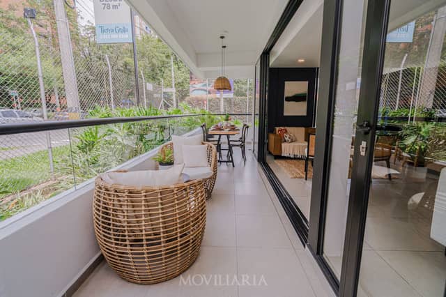 Apartamento en Venta en Las Vegas, Envigado con garaje con REF 1551