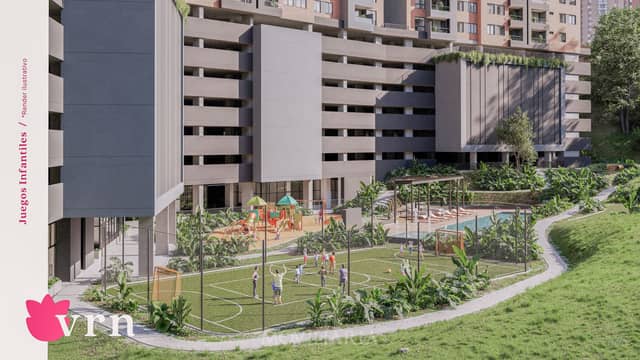 Apartamento en Venta en San Remo, Sabaneta con garaje con REF 1553