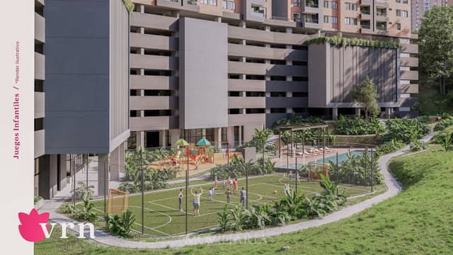 Apartamento en Venta en San Remo, Sabaneta con garaje con REF 1559