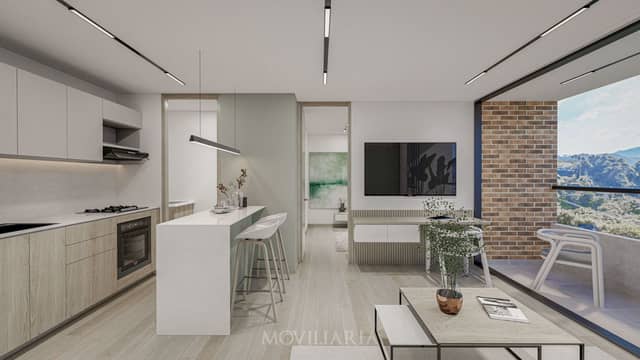 Apartamento en Venta en María Auxiliadora, Sabaneta con garaje con REF 1560