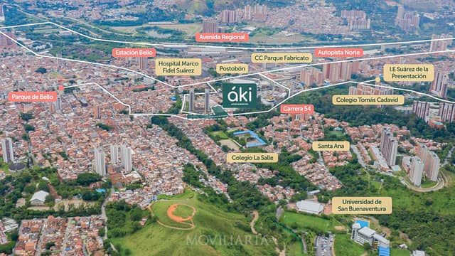 Apartamento en Venta en Santa Ana, Bello con garaje con REF 1563