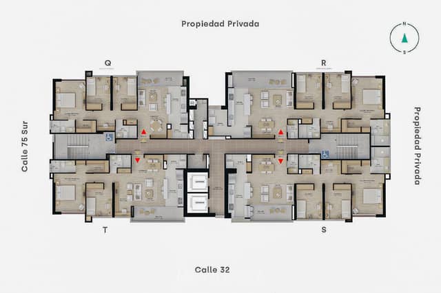 Apartamento en Venta en Suramérica, Itagüí con garaje con REF 1566
