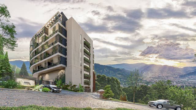Apartamento en Venta en Loma del Escobero, Envigado con garaje con REF 1567