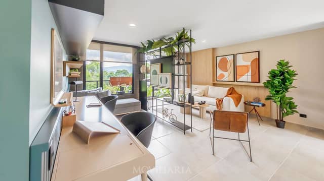 Apartamento en Venta en Loma del Escobero, Envigado con garaje con REF 1567