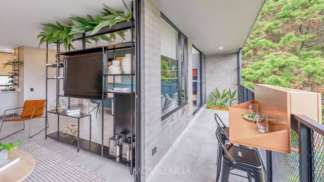 Apartamento en Venta en Loma del Escobero, Envigado con garaje con REF 1567