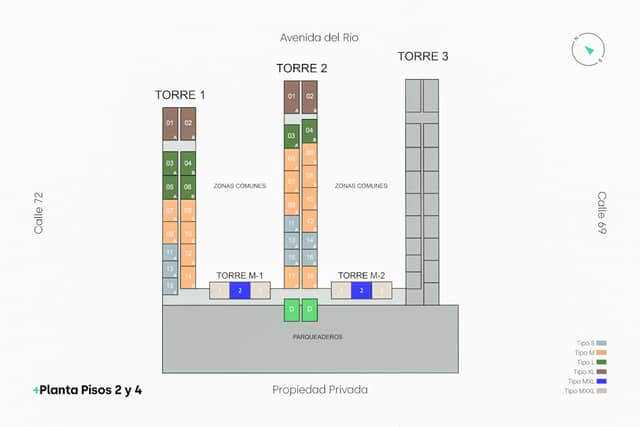 Apartamento en Venta en Gran Malecón, Barranquilla con garaje con REF 1568