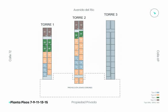 Apartamento en Venta en Gran Malecón, Barranquilla con garaje con REF 1568