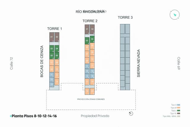 Apartamento en Venta en Gran Malecón, Barranquilla con garaje con REF 1568