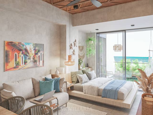 Apartamento en Venta en Punta Canoas, Cartagena con garaje con REF 1579