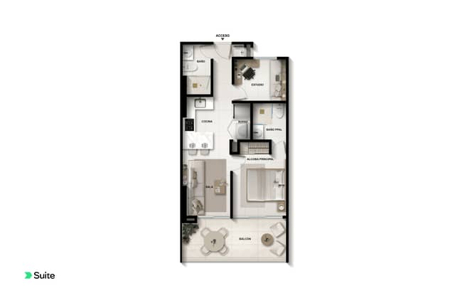 APARTAMENTO SUITE