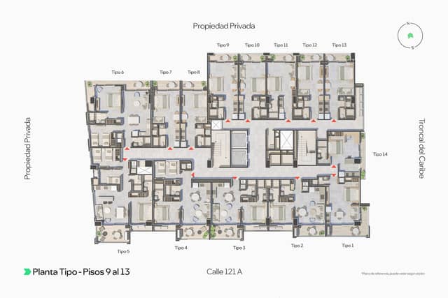 Apartamento en Venta en Bello Horizonte, Santa Marta con REF 1586