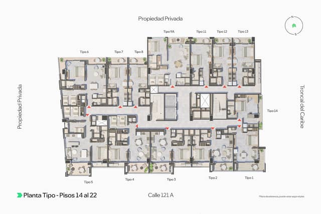 Apartamento en Venta en Bello Horizonte, Santa Marta con REF 1586