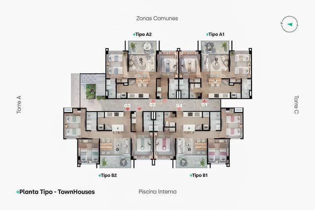 Apartamento en Venta en Barú, Cartagena con REF 1589