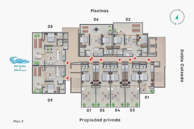 Apartamento en Venta en Pozos Colorados, Santa Marta con REF 1590