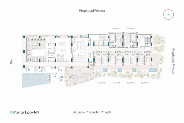 Apartamento en Venta en Rodadero Sur, Santa Marta con REF 1591