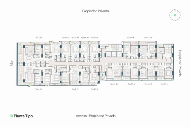 Apartamento en Venta en Rodadero Sur, Santa Marta con REF 1591