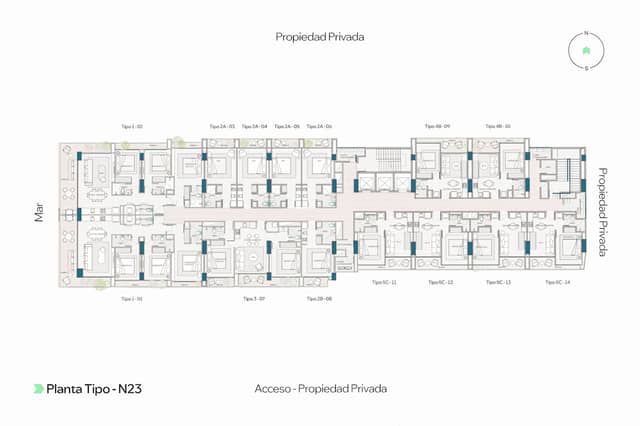 Apartamento en Venta en Rodadero Sur, Santa Marta con REF 1591
