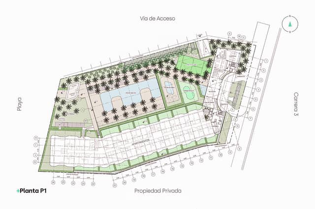 Apartamento en Venta en Bello Horizonte, Santa Marta con REF 1594