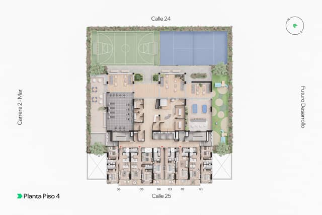 Apartamento en Venta en Playa Salguero, Santa Marta con REF 1599