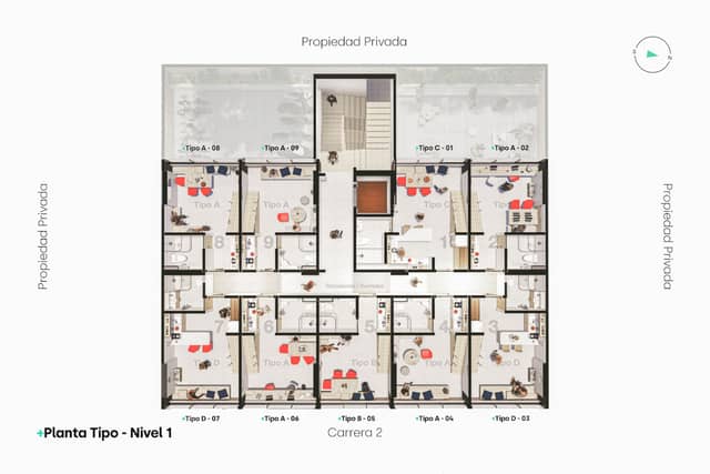 Apartamento en Venta en Chapinero Alto, Bogotá con REF 1604