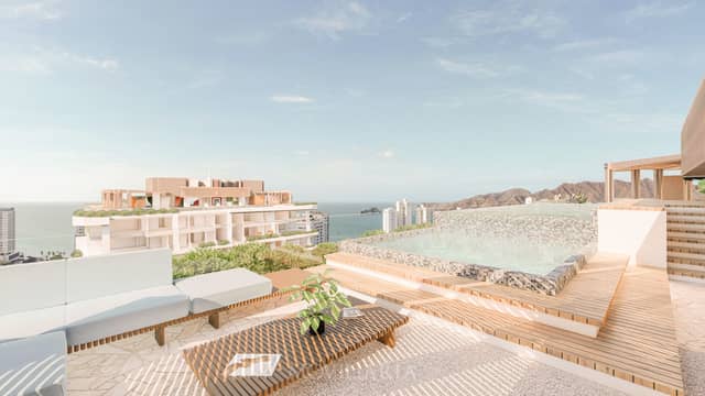 Apartamento en Venta en Playa Salguero, Santa Marta con REF 1606