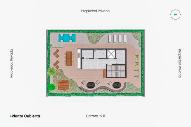 Apartamento en Venta en El Virrey, Bogotá con garaje con REF 1609