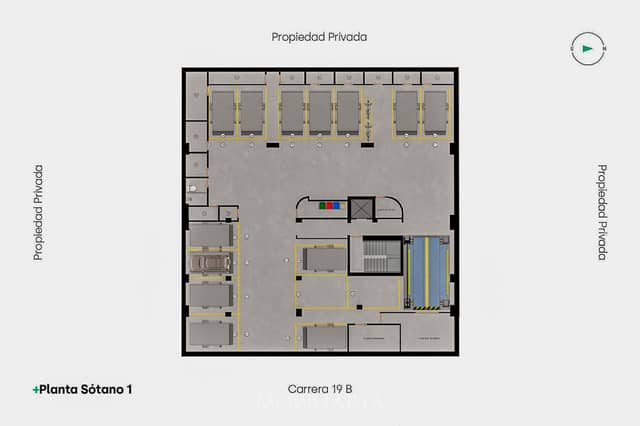 Apartamento en Venta en El Virrey, Bogotá con garaje con REF 1609