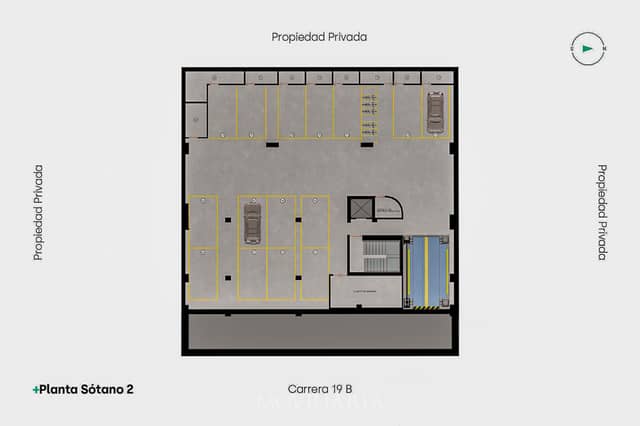 Apartamento en Venta en El Virrey, Bogotá con garaje con REF 1609