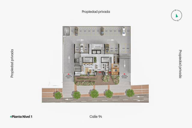 Apartamento en Venta en Chicó Norte, Bogotá con garaje con REF 1616