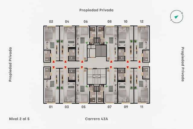 Apartamento en Venta en Corferias, Bogotá con REF 1626